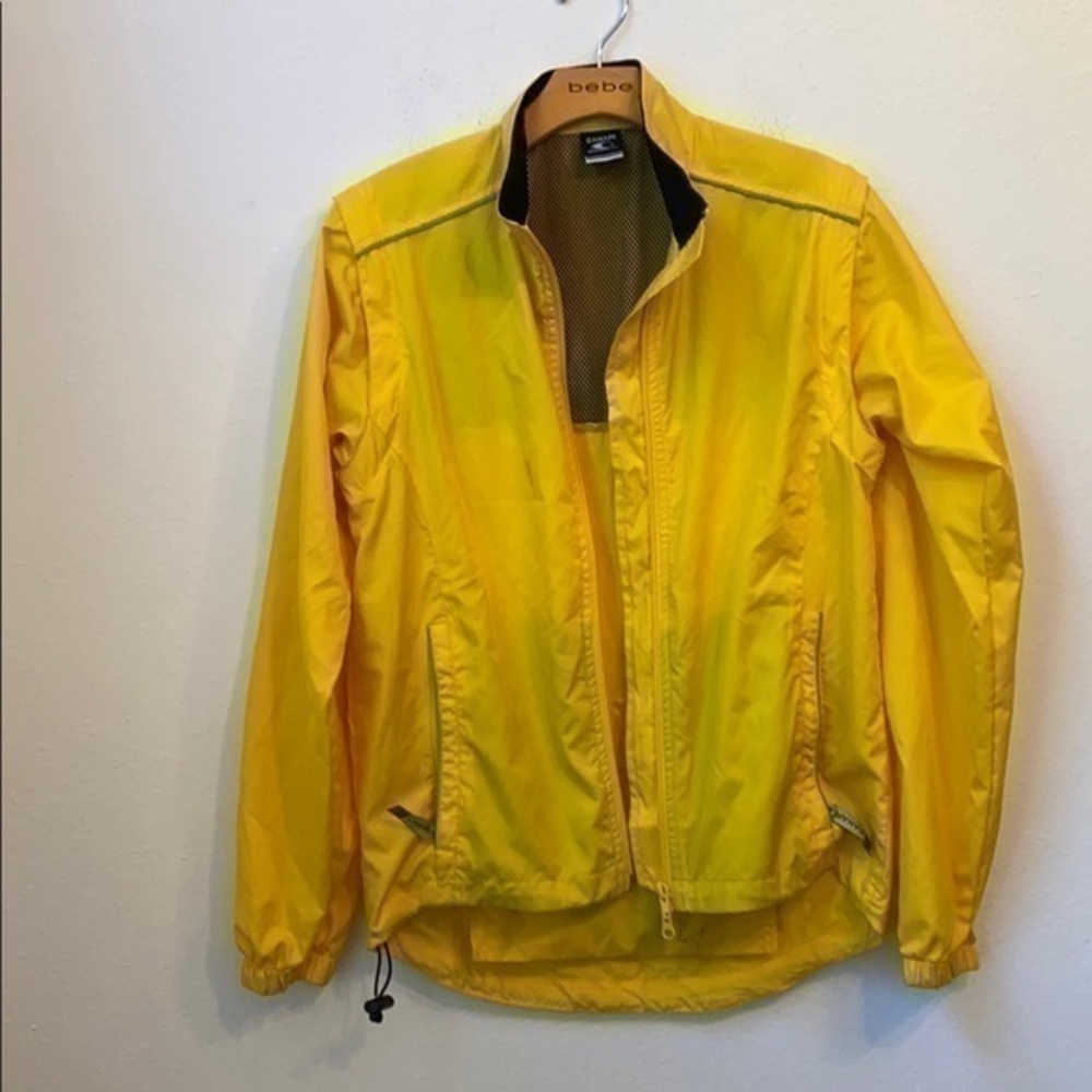 CANARI SMALL YELLOW ZIP UP LONG SLEEVE JACKET